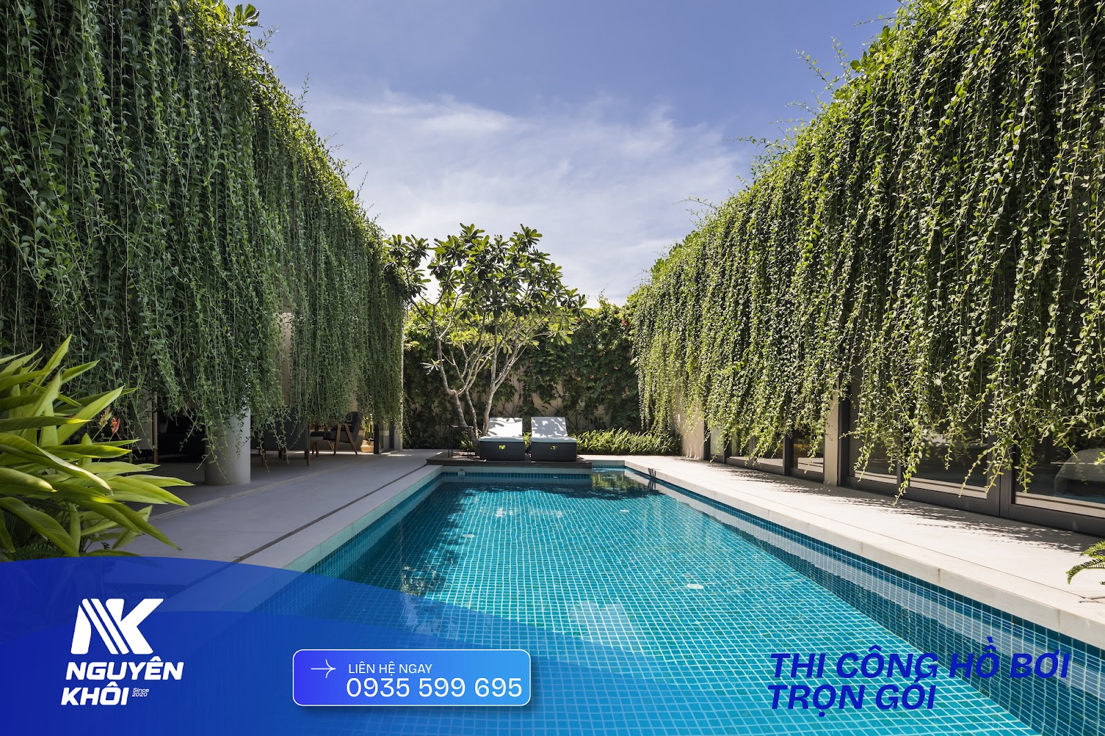 Phân khu hồ bơi resort