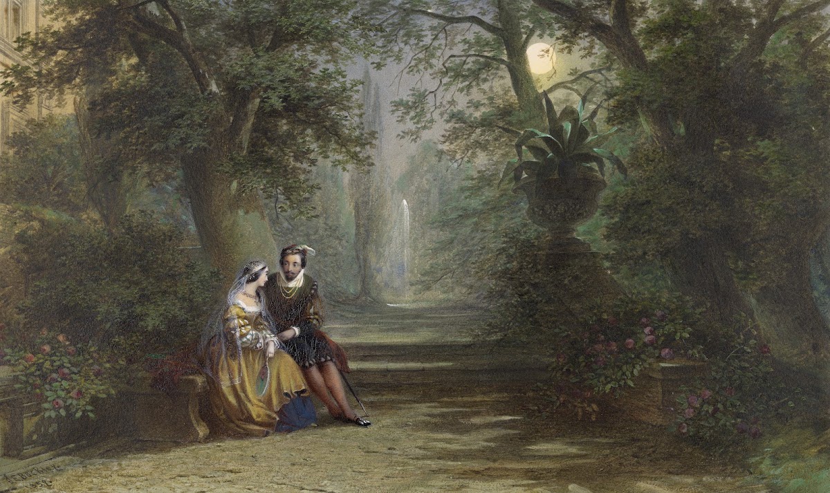Merchant Of Venice V 1 Lorenzo And Jessica Lor The Moon Shines Bright 1859