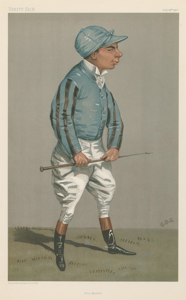 Vanity Fair Jockeys Otto Madden July 25 1900 1900