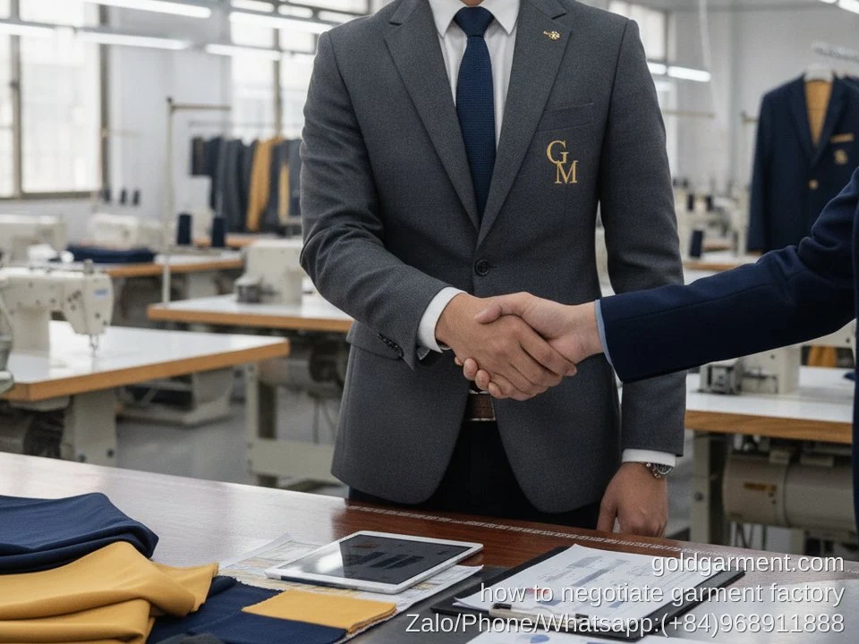 How to Negotiate with a Garment Factory: 8 Proven Tips for First-Time Buyers - Gold Garment Vietnam