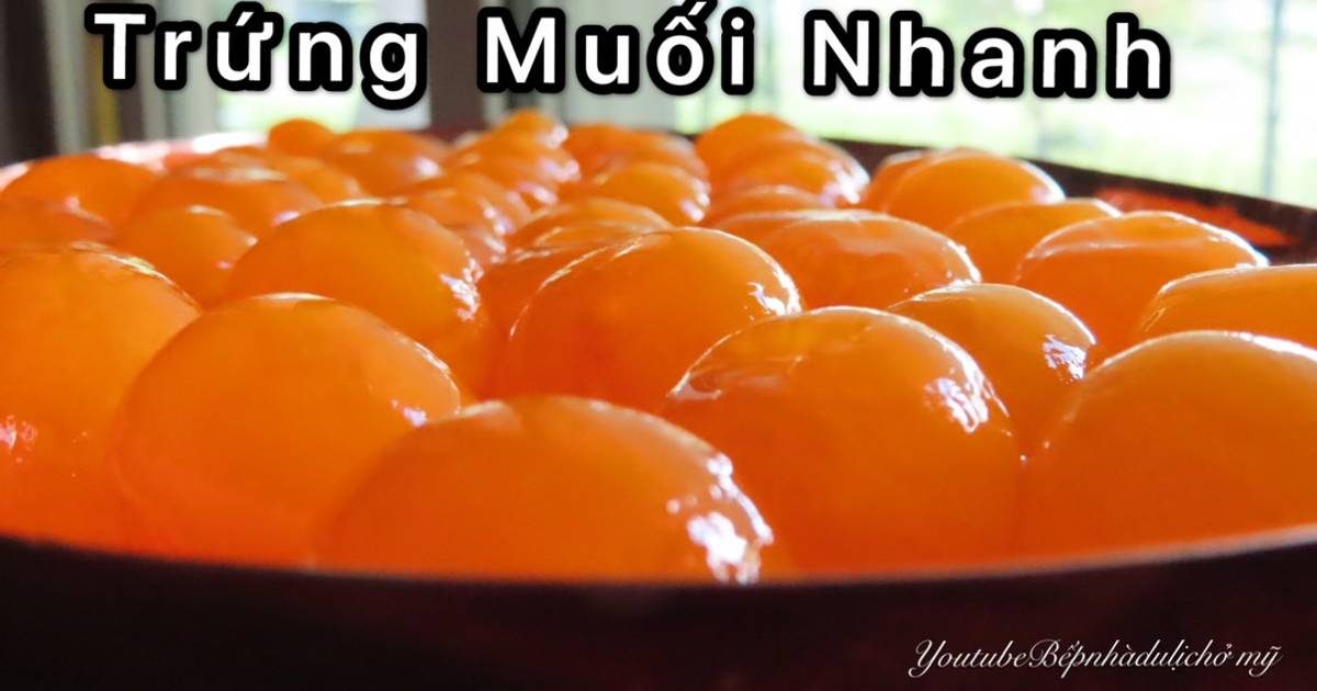 Trứng Muối Nhanh