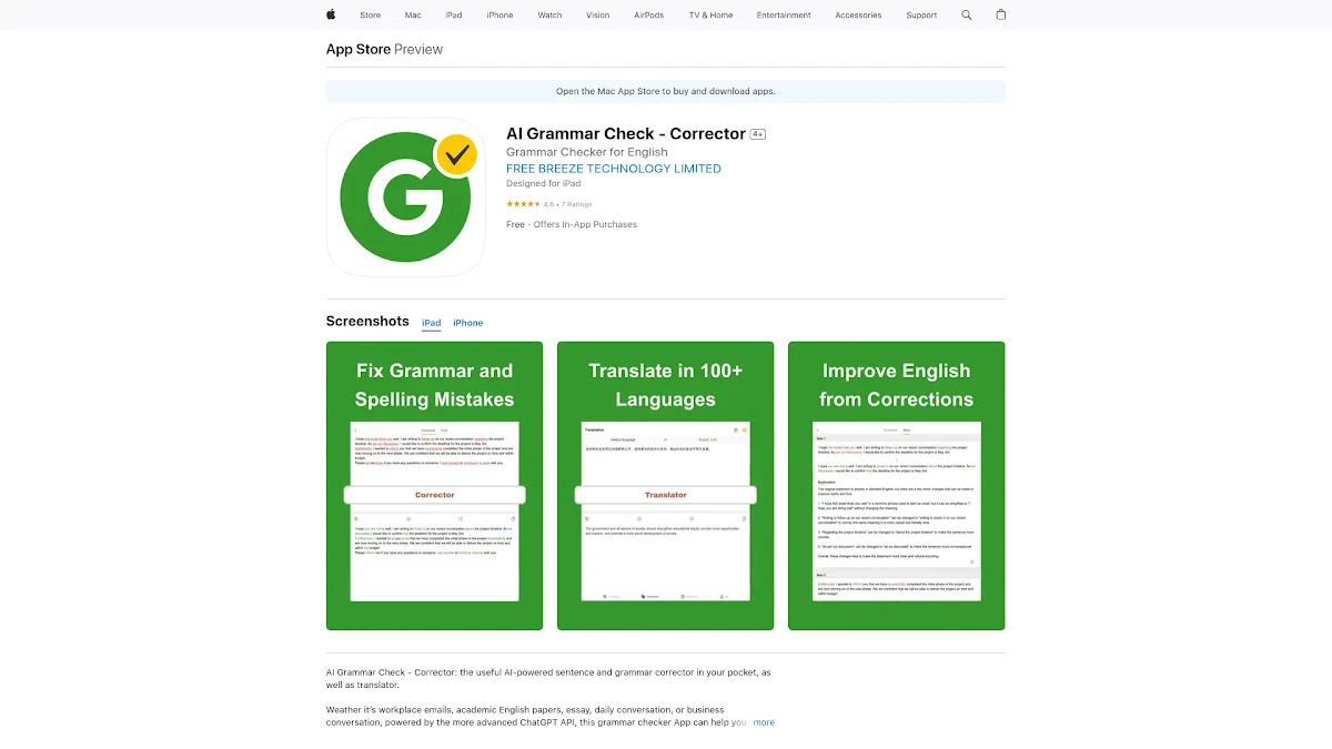 Captura de AI grammar