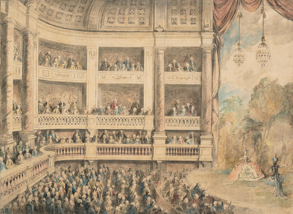 A performance at a theater