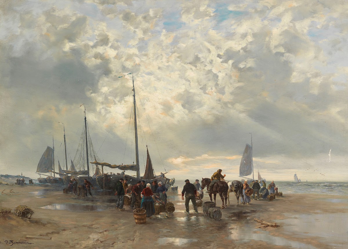 Heimkehr der Fischer 1916