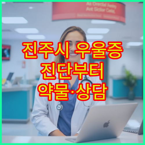 진주시 우울증 진단부터 약물·상담 치료 가능한 정신과 병원