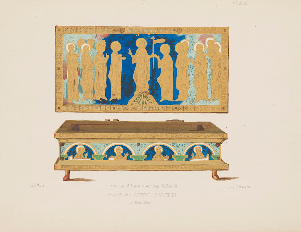 Reliquary From The Kuyavia WłOcłAwek Cathedral 1853 1855