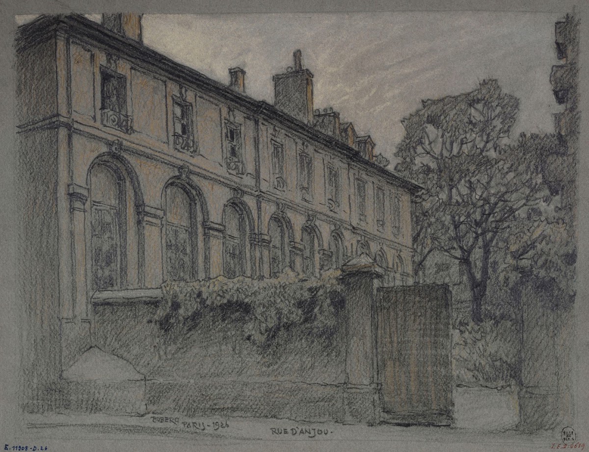 Un Hôtel de la rue dAnjou 1926