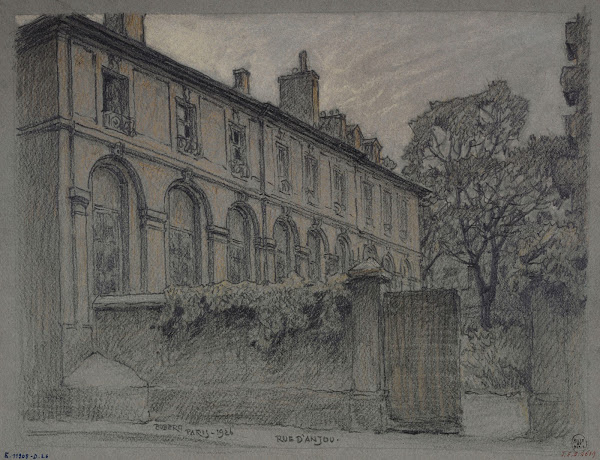 Un Hôtel de la rue dAnjou 1926