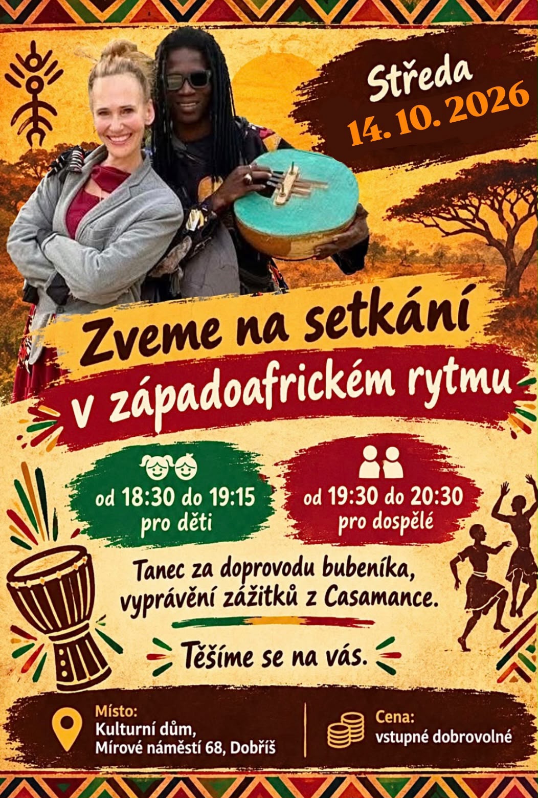 V západoafrickém rytmu