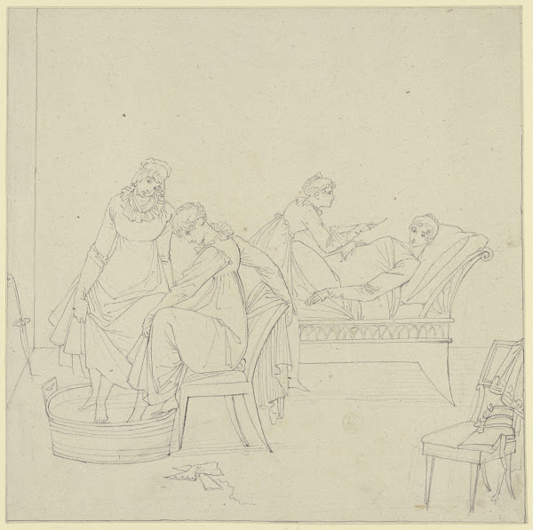 Die Damen im Negligé Taunusreise 1811