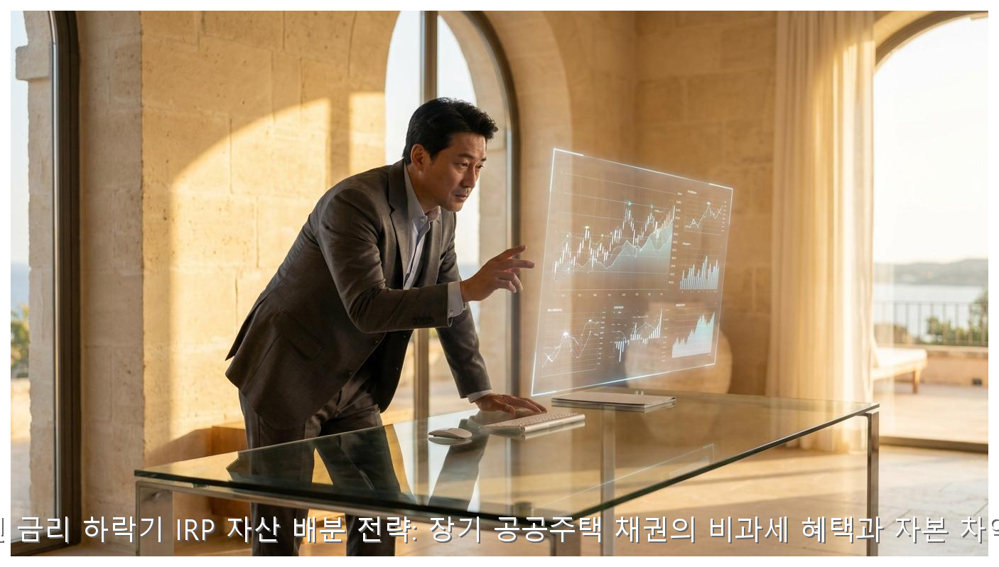 2026년 금리 하락기 IRP 자산 배분 전략: 장기 공공주택 채권의 비과세 혜택과 자본 차익 분석 핵심 안내 및 분석 인포그래픽 (2)