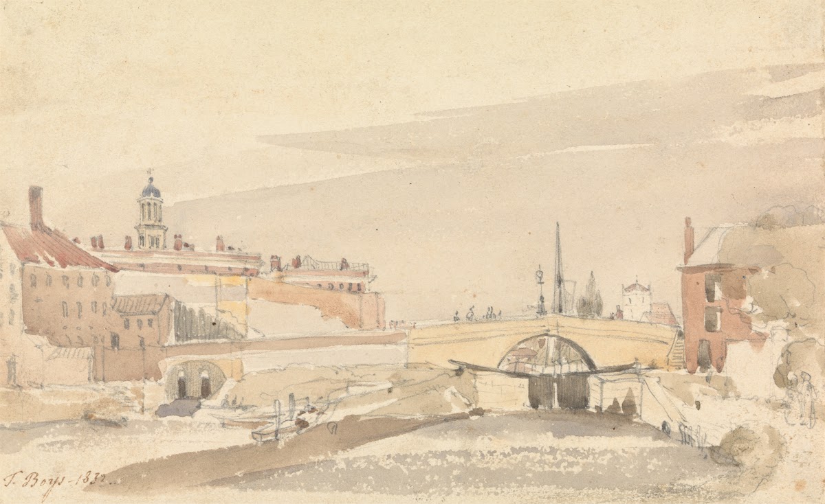 The Castle Mills Bridge York 1839