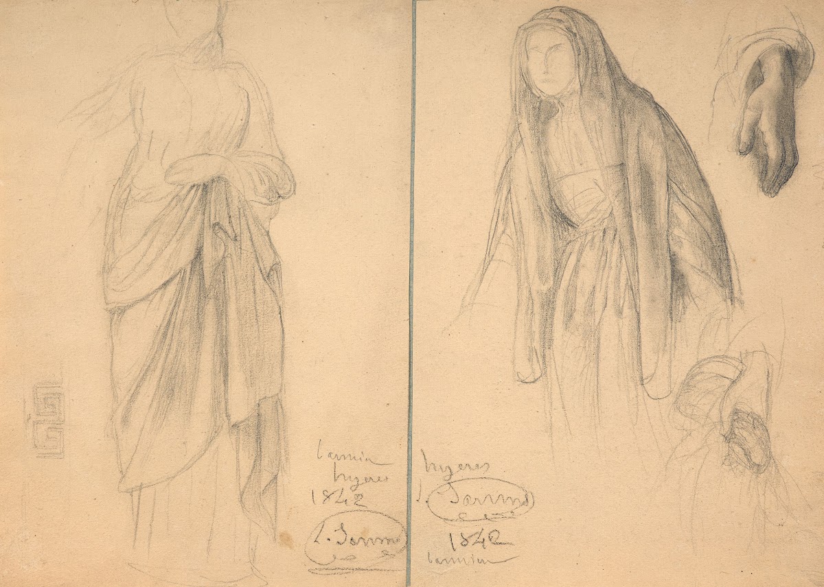 Study for the Banner of Hyères 1842