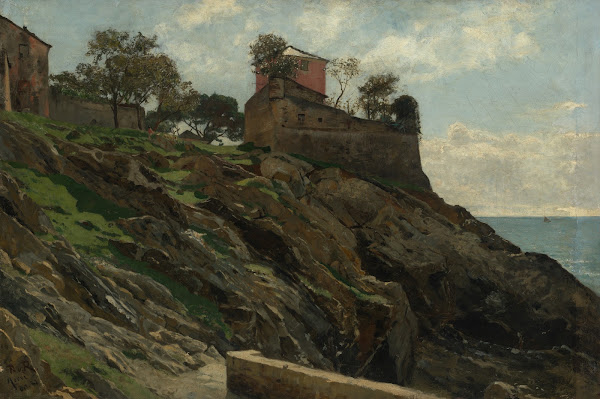 Landschaft bei Nervi 1882