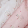 Bedding set for a baby crib 7 el Twins Bembi pink