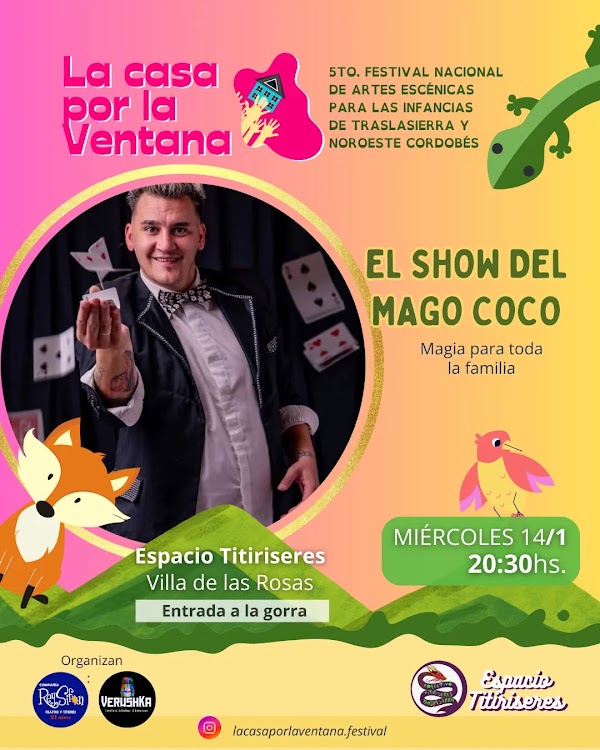 ✨🏠 LA CASA POR LA VENTANA - EL SHOW DEL MAGO COCO