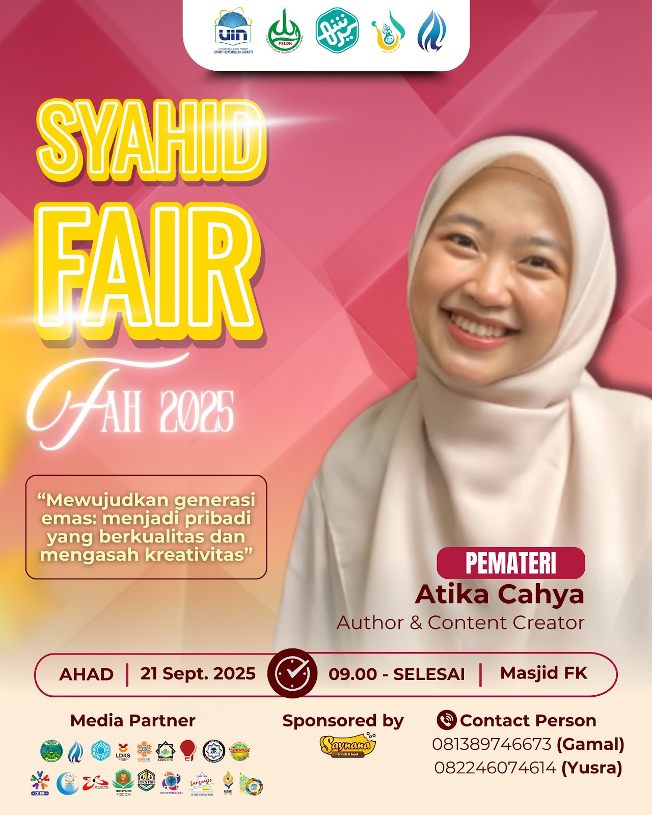 Syahid Fair FAH 2025