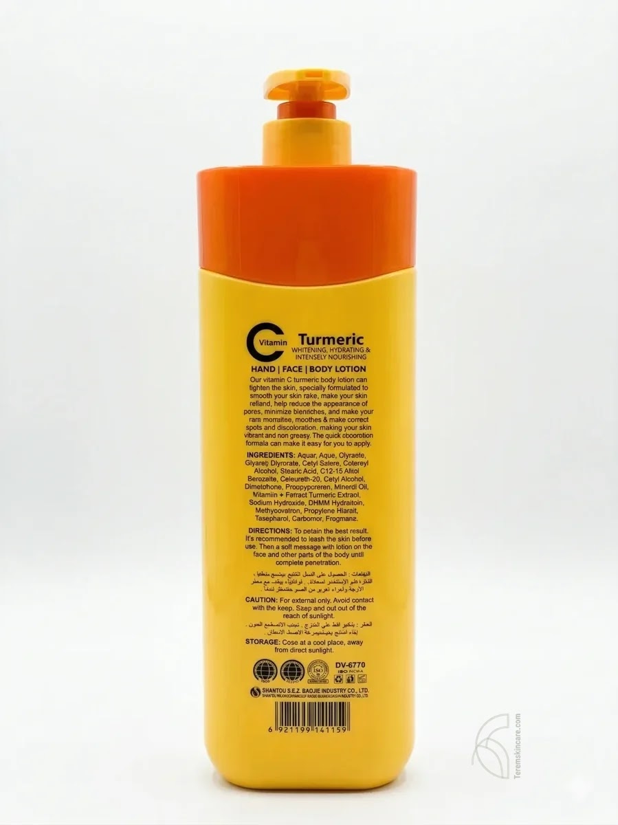 Dr Davey Vitamin C and Tumeric Body Lotion