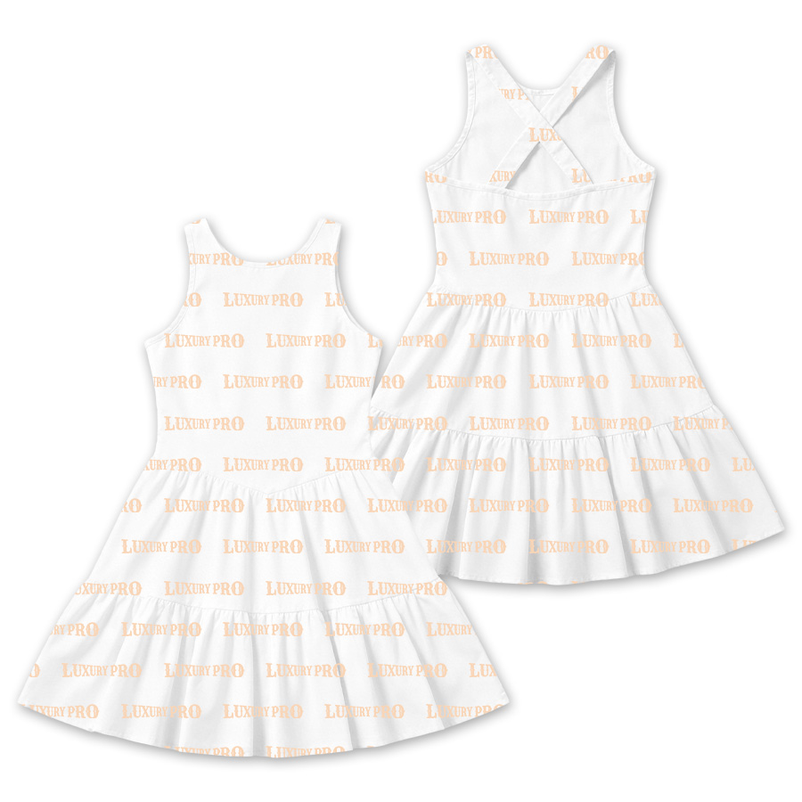 Cross-Back Dress