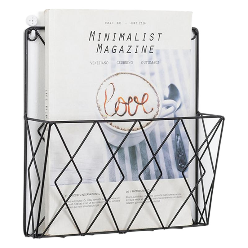 Iron wall shelf, modern and minimalist