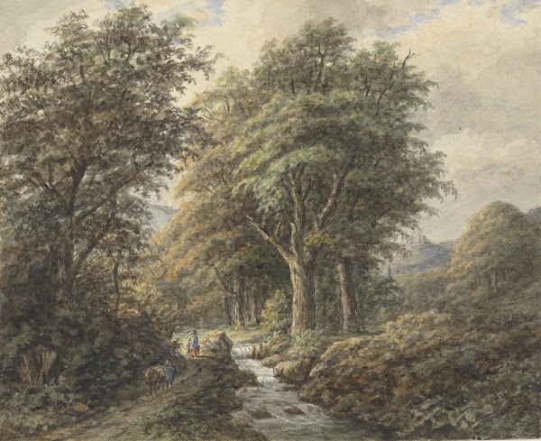 Landschap  after Johann Bernard Klombeek 1849   1917