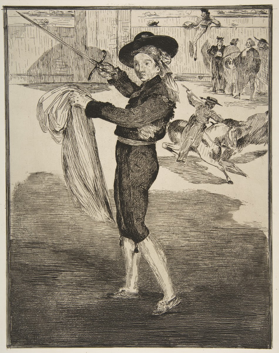Mlle Victorine in the Costume of an Espada 1862