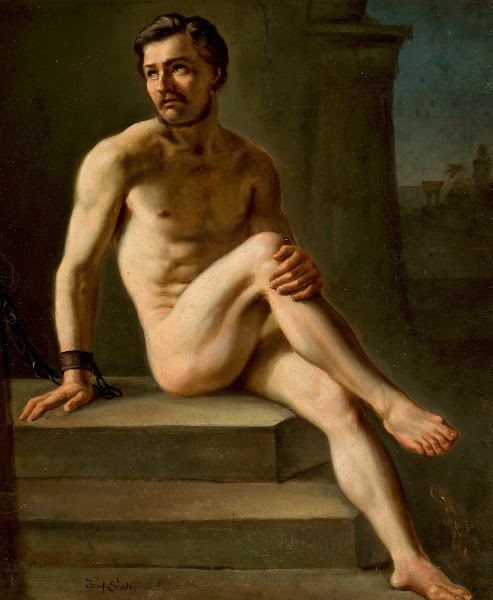 Male nude study 1841   1842