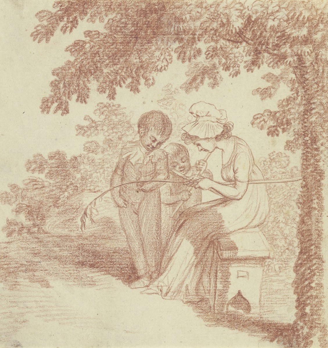 Die Kinder Clérys eines Kammerdieners Ludwigs XVI ca 1799