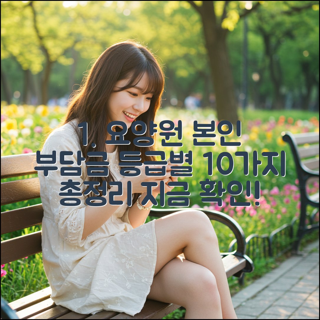 요양원 본인 부담금, 등급별 10가지 총정리!