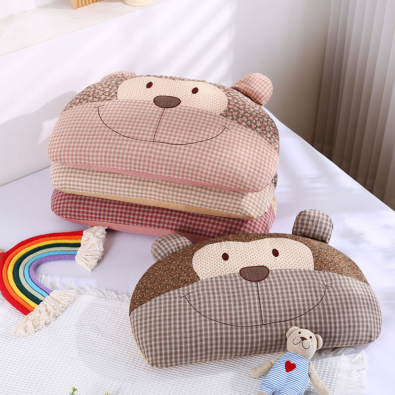 Children's buckwheat pillow, round