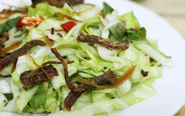 Nộm Bắp Cải Bò Khô