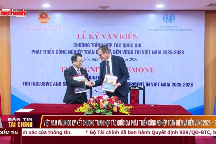Việt Nam và UNIDO ký kết Chương trình Hợp tác Quốc gia phát triển công nghiệp toàn diện và bền vững 2025 – 2030 - Thời báo Tài chính