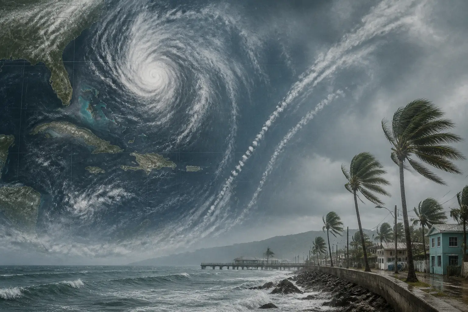 Editorial image for Tropical Storm Dolly downgraded to open tropical wave as it moves toward Caribbean
