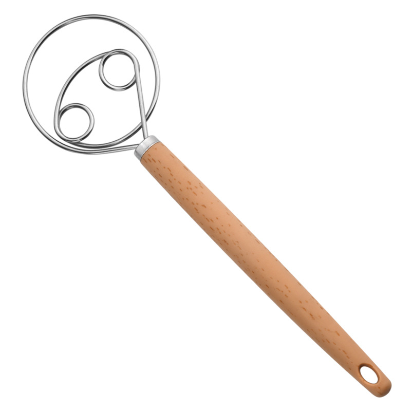 Handgerät zum Teigkneten aus Edelstahl