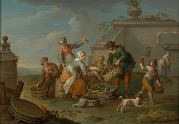 Market scene