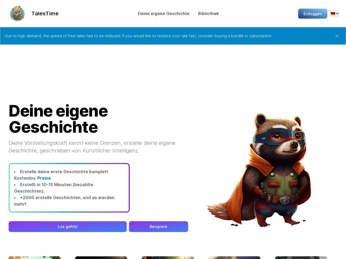 Captura de Talestime