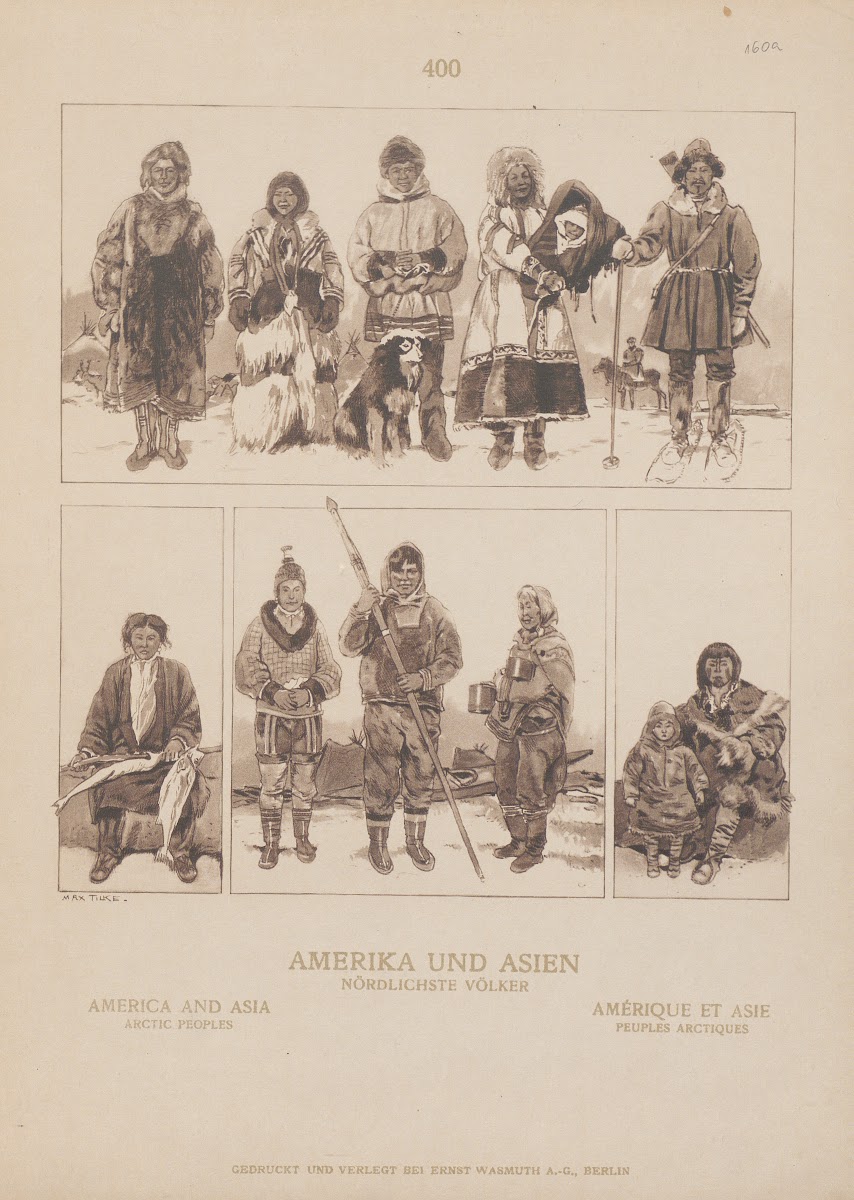 America and Asia Arctic Peoples 1905