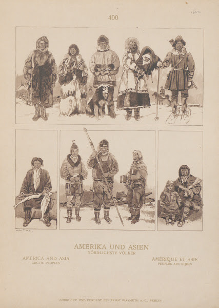 America and Asia Arctic Peoples 1905