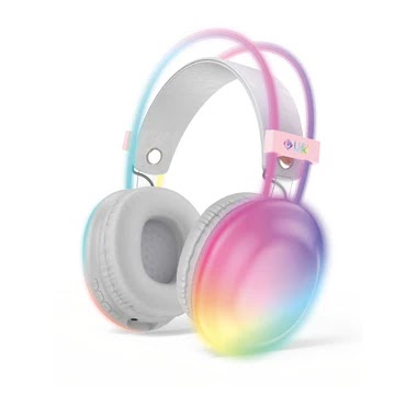 U&i Avatar Series 120 Hours Music Time Bluetooth Headphone | ENC & RGB Lights