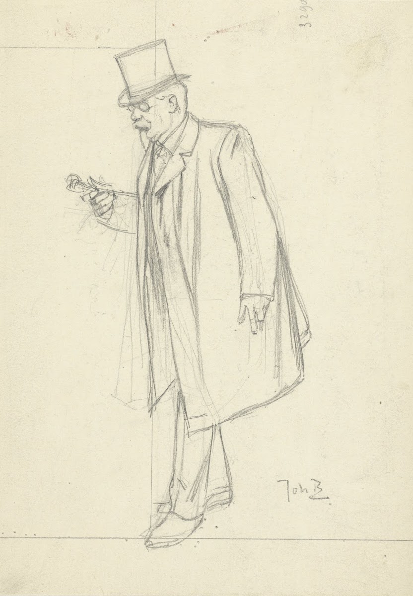 Portret van August Allebé
