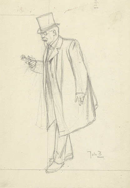 Portret van August Allebé