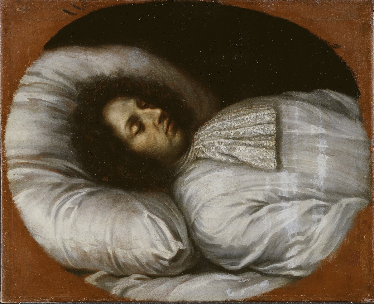 Karl XI on his deathbed
