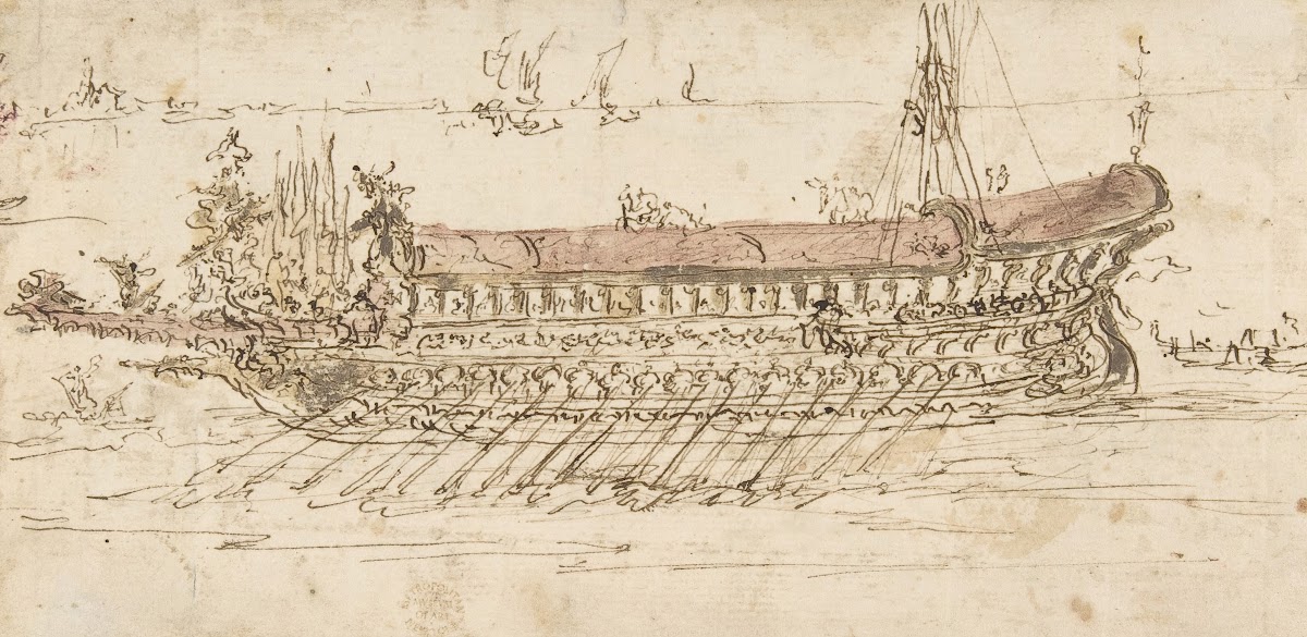 The Bucintoro Moving to the Left 171293
