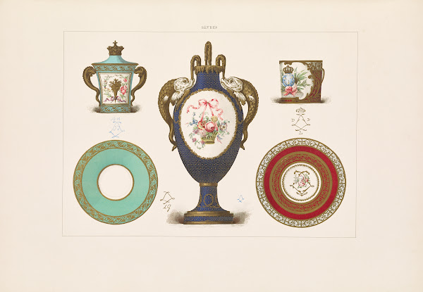 The soft porcelain of Sevres Pl24 1892
