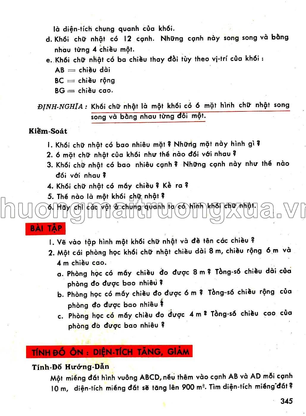 Toán pháp lớp 5 (1970) - Trang 340