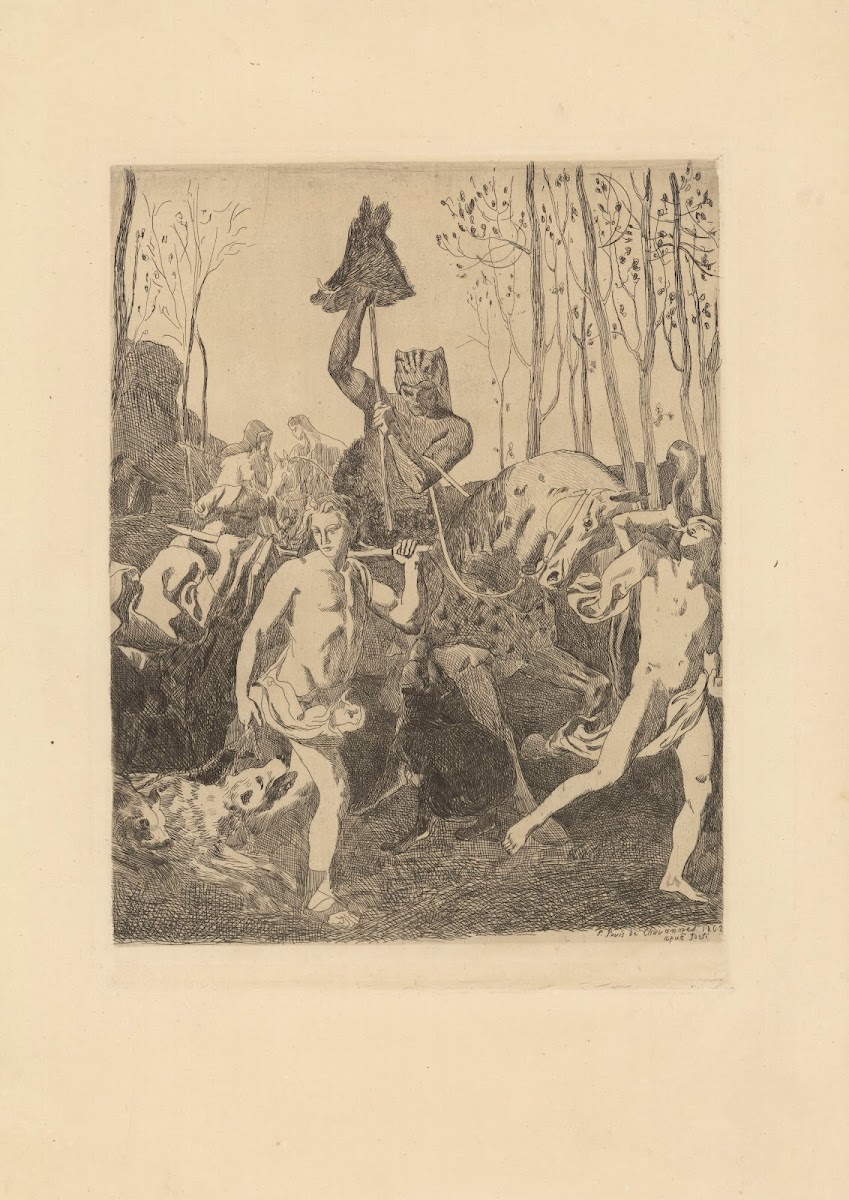 Retour de chasse 1862
