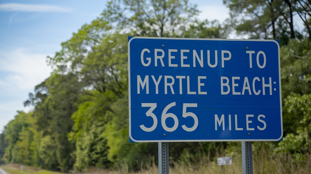 How Far Is Myrtle Beach from Greenup? Travel Distance & Tips