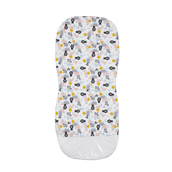 Вкладиш до коляски Twins Velvet білий