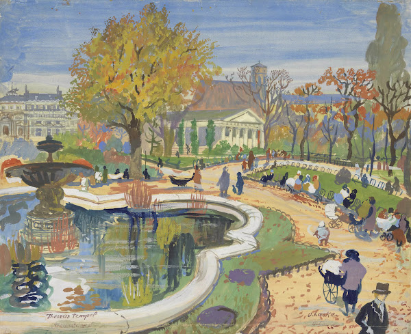Theseustempel im Volksgarten 1942