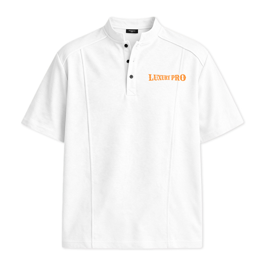 2D Button Short-sleeved Shirt